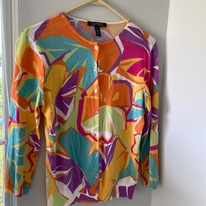 Lauren Ralph Lauren button down sweater